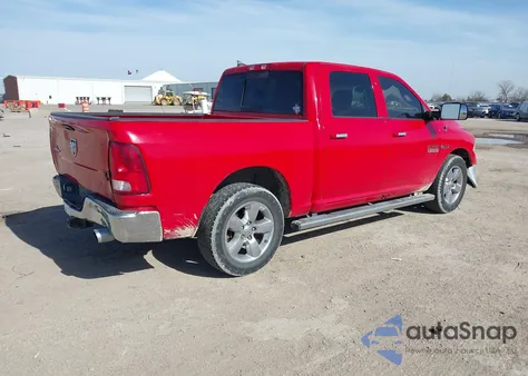 2015 Ram 1500 Lone Star z USA, uszkodzony, nr VIN 1C6RR6LM0FS634850